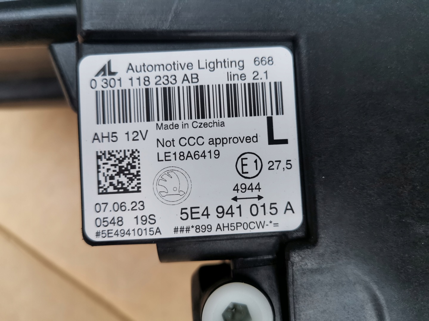 Frontscheinwerfer Skoda Octavia III 5E 5E4941015A LED Links Headlight - Thumbnail 6