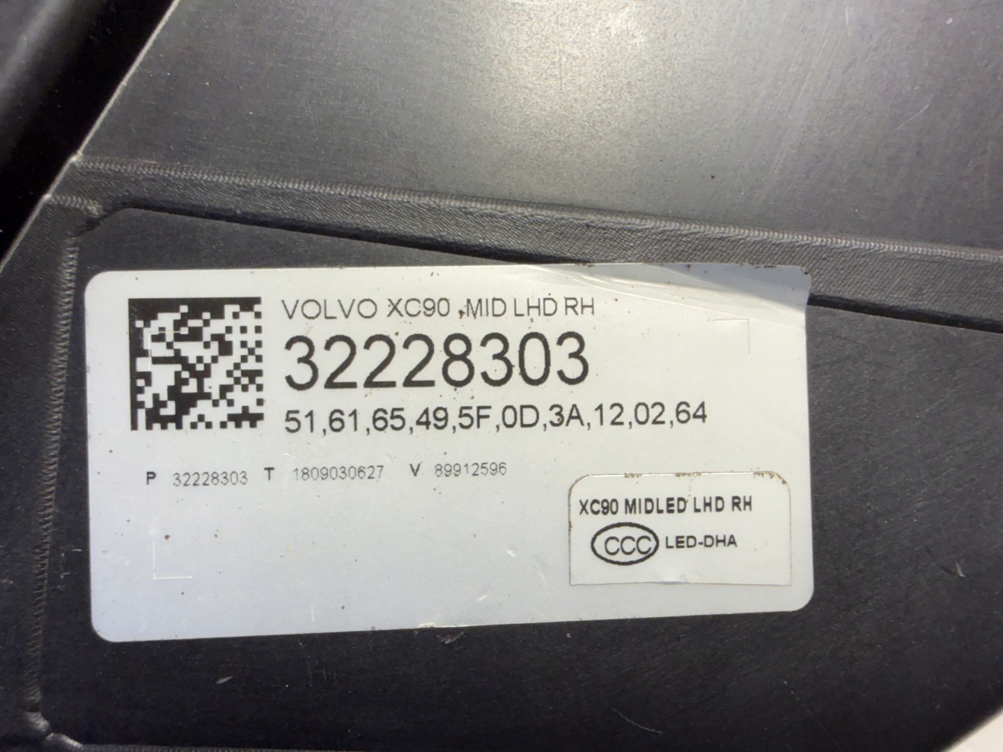 Frontscheinwerfer Volvo XC90 32228303 LED Links Scheinwerfer Headlight - Thumbnail 11