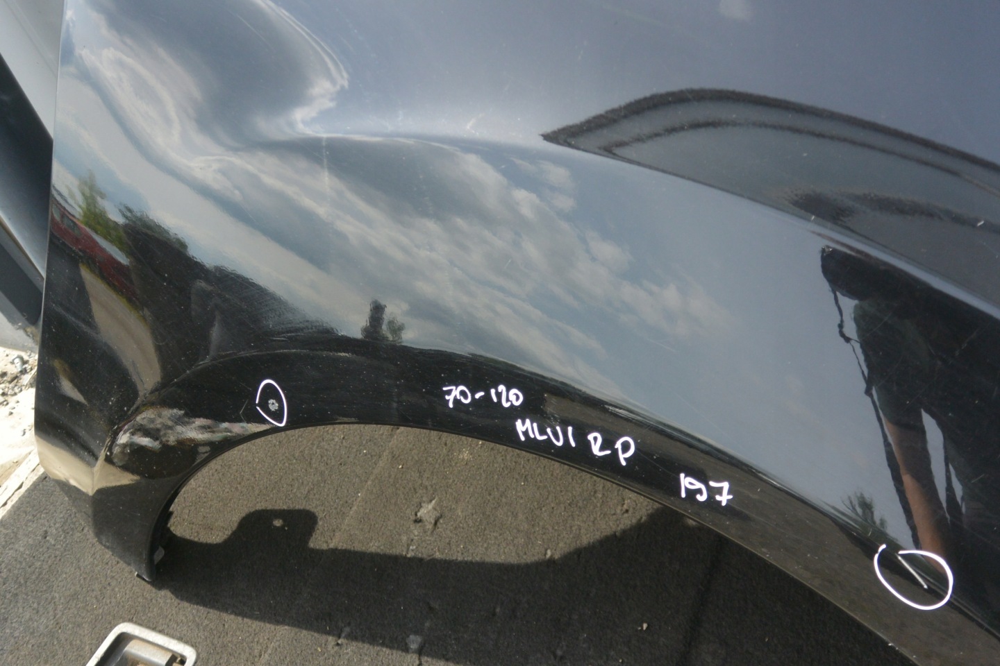 Kotflügel Mercedes-Benz M-Klasse W164 Vorne Rechts Fender Parafanghi Ailes - Thumbnail 9