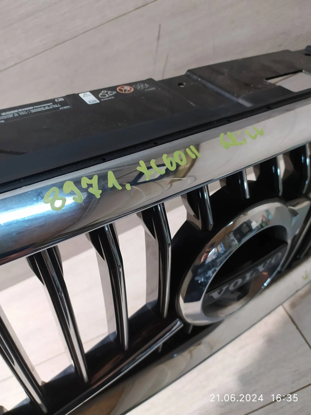 Volvo XC60 Kühlergrill FRONTGRILL Kühlergitter 31457465 - Thumbnail 2
