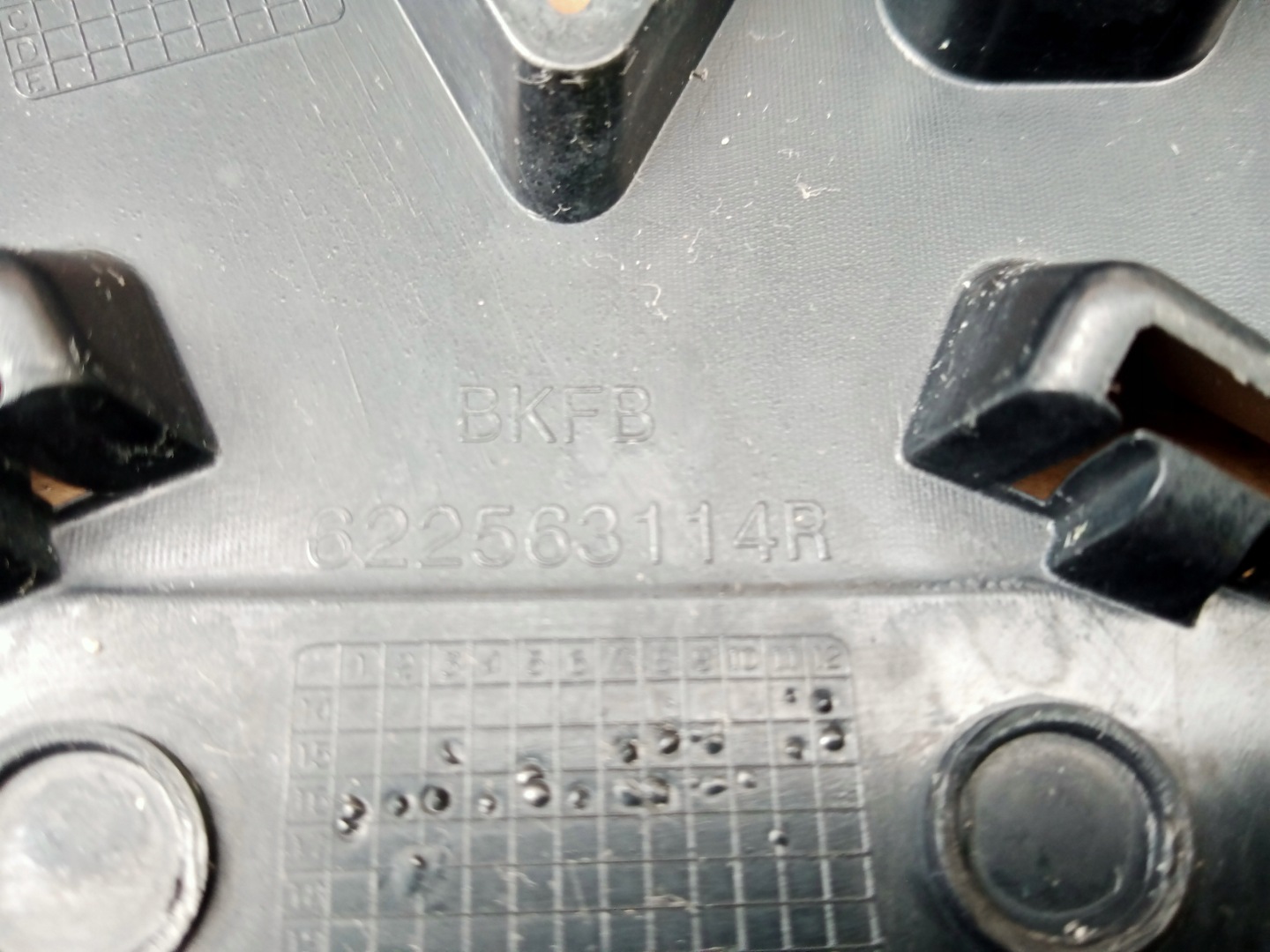 Renault MĂ©gane I BA.. Kühlergrill FRONTGRILL Kühlergitter 622563114R - Thumbnail 7
