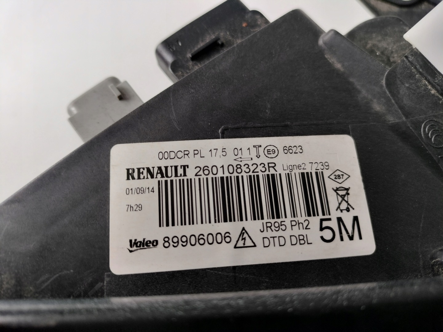 Frontscheinwerfer Renault ScĂ©nic I JA 260108323R Xenon Rechts Headlight - Thumbnail 11