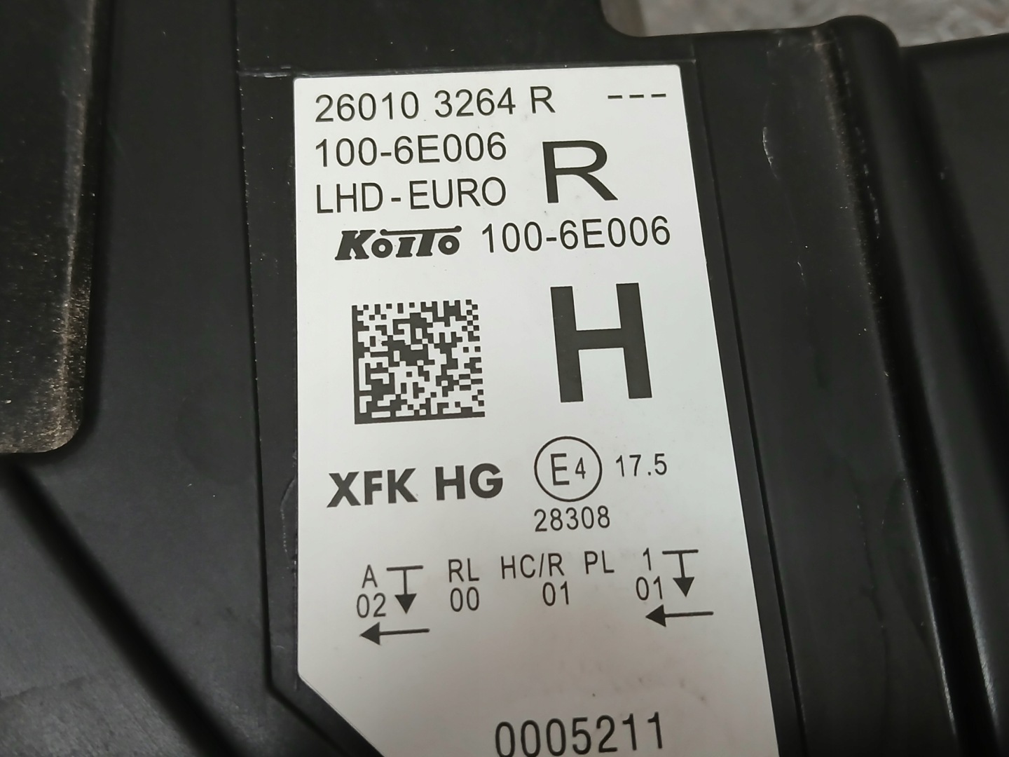 Frontscheinwerfer Renault Kangoo RJK 260103264R LED Rechts Headlight - Thumbnail 7