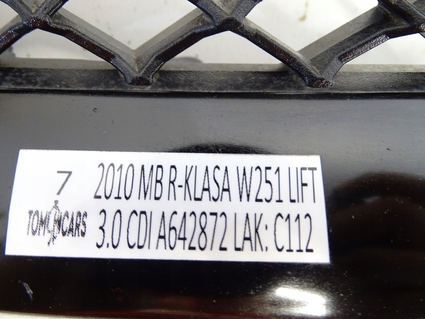 Mercedes-Benz R-Klasse W251 Kühlergrill FRONTGRILL Kühlergitter A2518880060 - Thumbnail 6