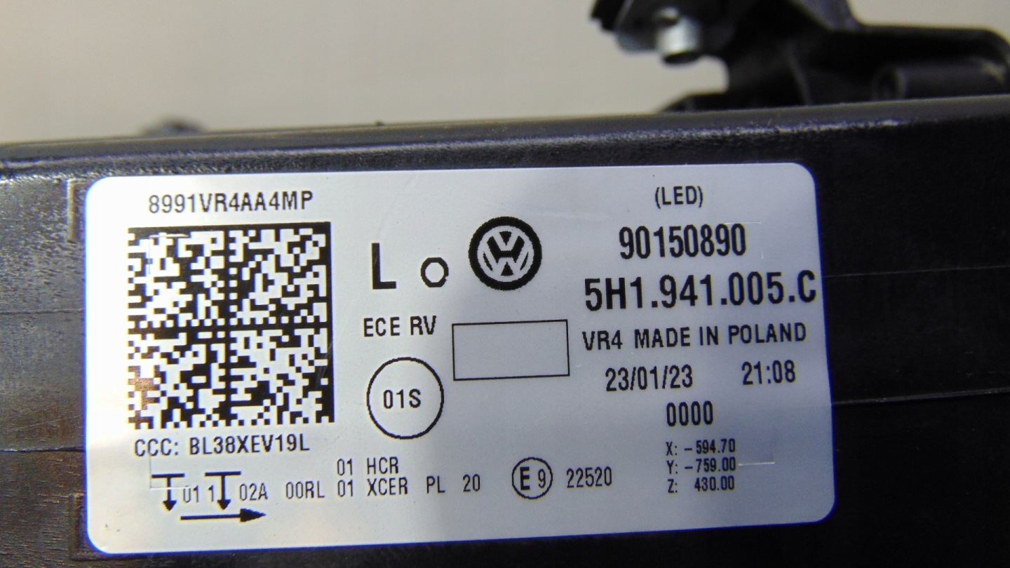 Frontscheinwerfer VW Golf V 5H1941006C LED Links Scheinwerfer Headlight - Thumbnail 10