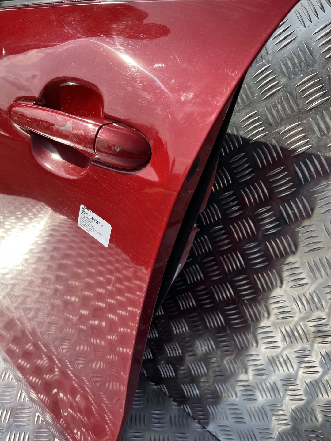 Kia Rio YB Tür Vorne Links Door Porta Porte - Thumbnail 7