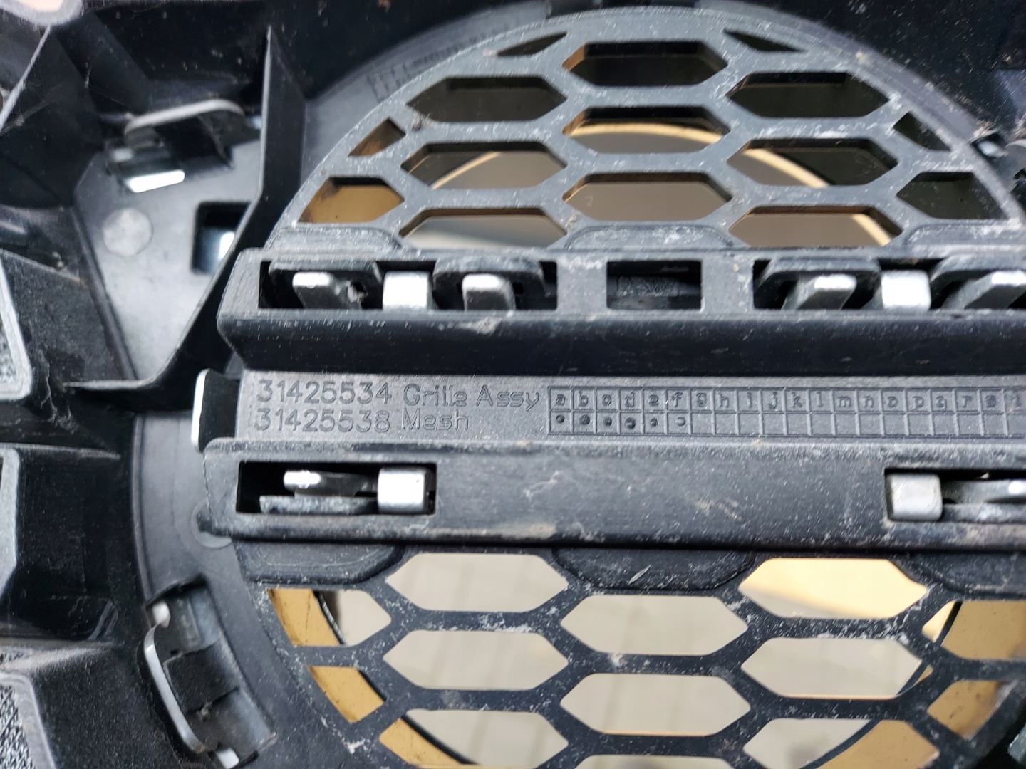 Volvo XC60 Kühlergrill FRONTGRILL Kühlergitter 31425538 - Thumbnail 2