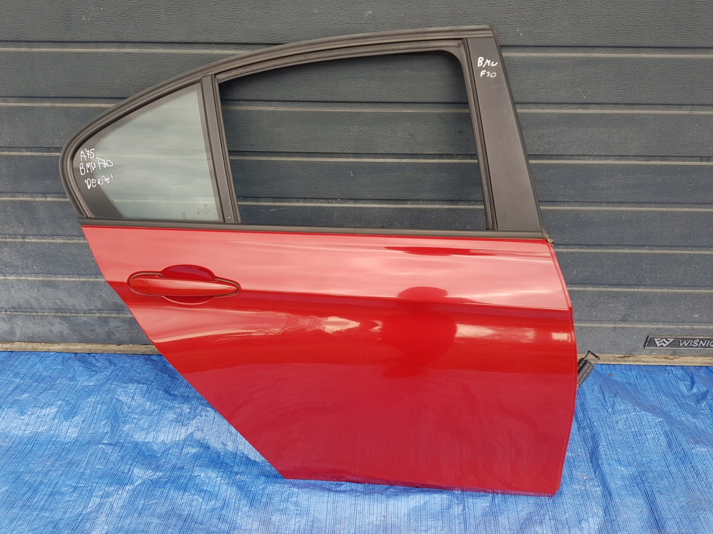 BMW 3 F30 Tür Hinten Rechts Door Porta Porte - Thumbnail 1