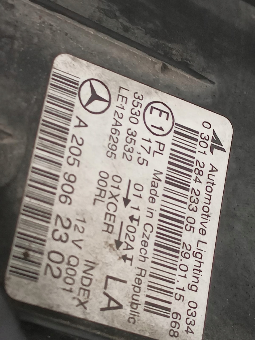 Frontscheinwerfer Mercedes-Benz C-Klasse W205 A2059062302 LED Links Headlight - Thumbnail 3