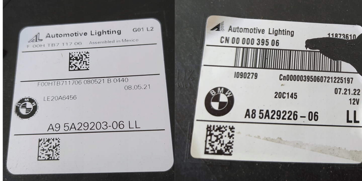 Frontscheinwerfer BMW X3 G01 5A29203 LED ADAPTIVE Links Scheinwerfer Headlight - Thumbnail 11