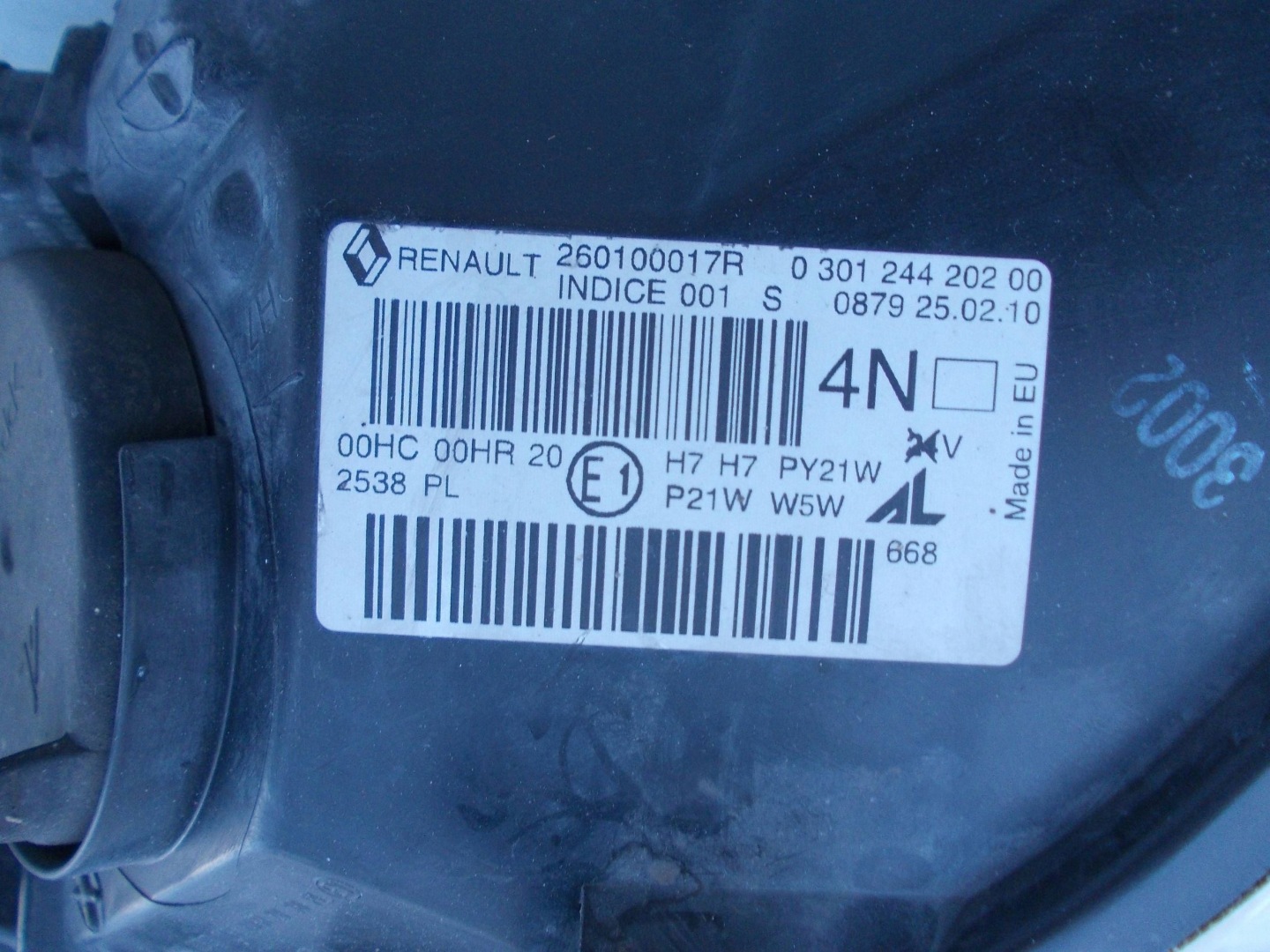 Frontscheinwerfer Renault Mégane I BA.. 260100017R LED Links Headlight - Thumbnail 8