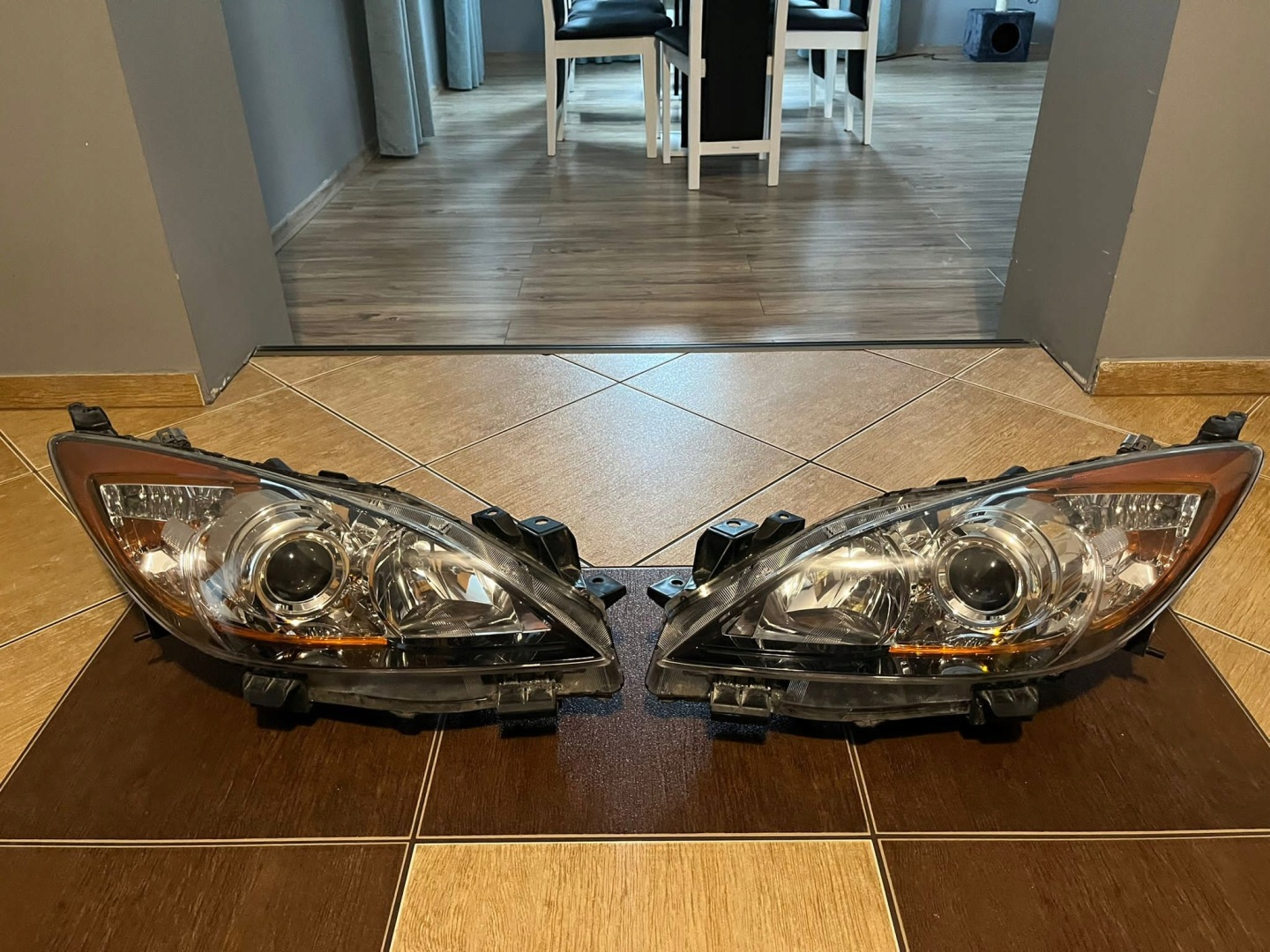 Frontscheinwerfer Mazda 3 BL LED Links Scheinwerfer Headlight - Thumbnail 1
