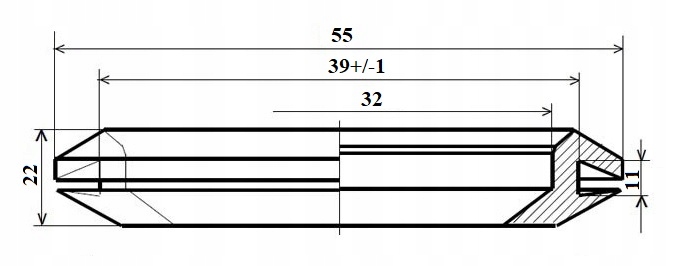 Uszczelka wlotowa DN 32 Delfin do instalacji &ndash; zdjęcie 1
