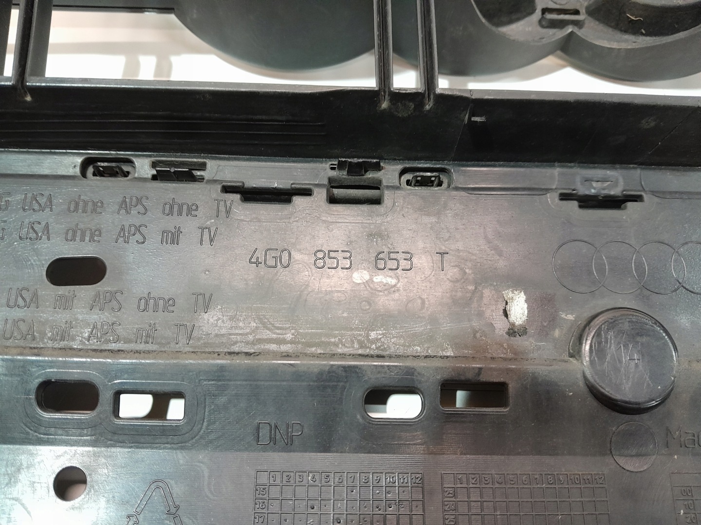 Audi A6 Kühlergrill FRONTGRILL Kühlergitter 4G0853653TL - Thumbnail 9