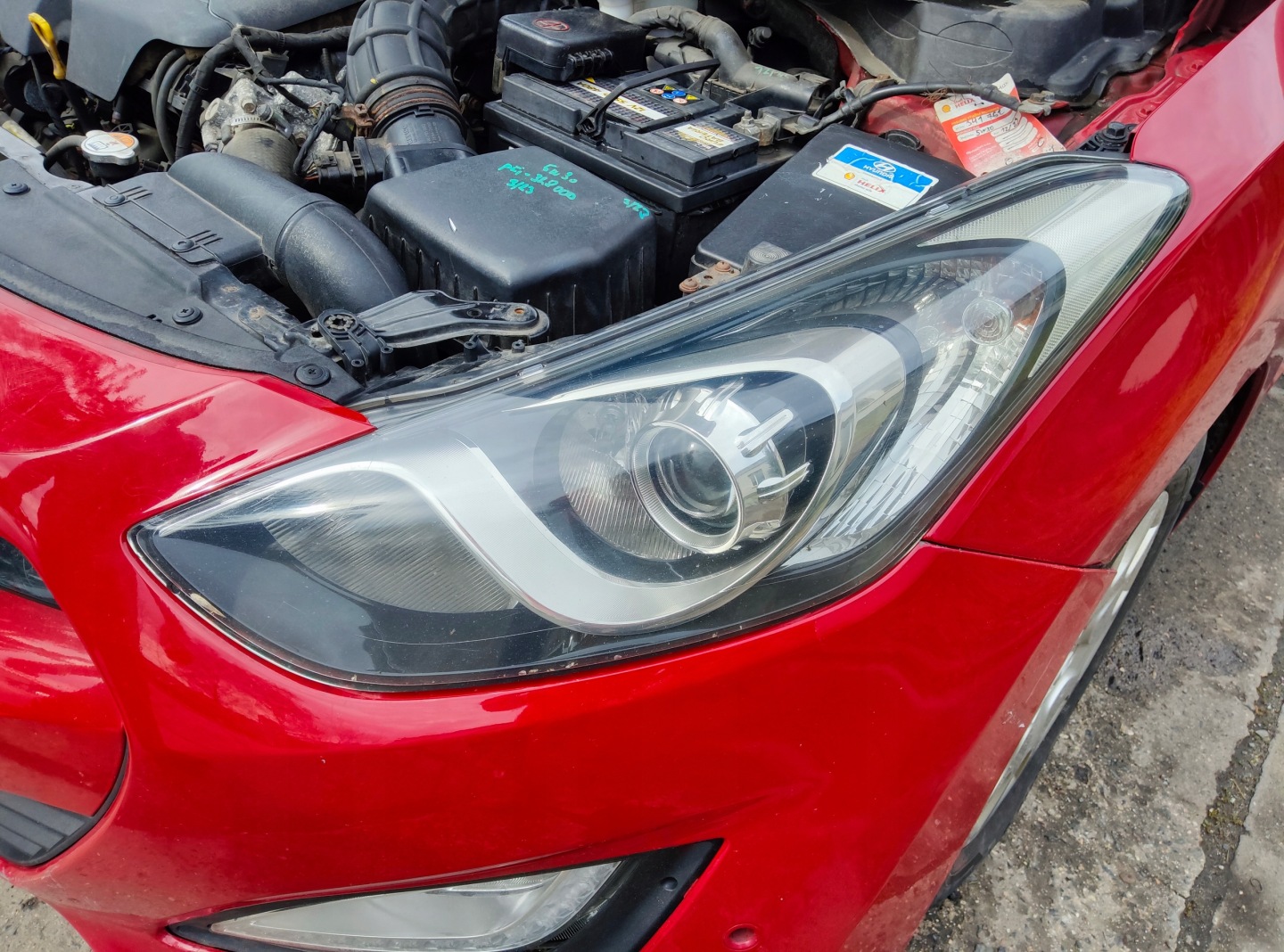 Frontscheinwerfer Hyundai i30 FDH LED Links Scheinwerfer Headlight - Thumbnail 1