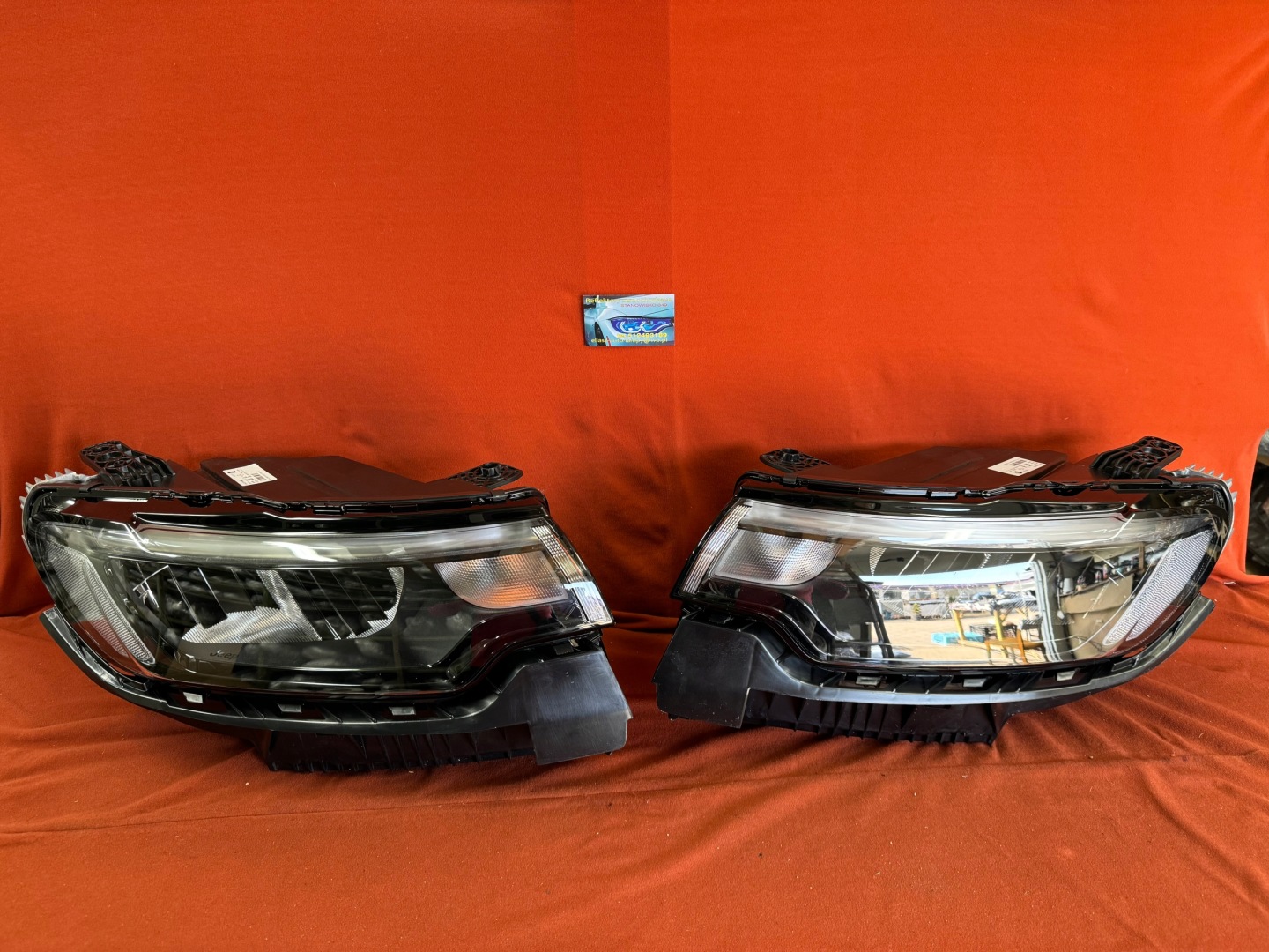 Frontscheinwerfer Jeep Compass MX Facelift LED Links Scheinwerfer Headlight - Thumbnail 1