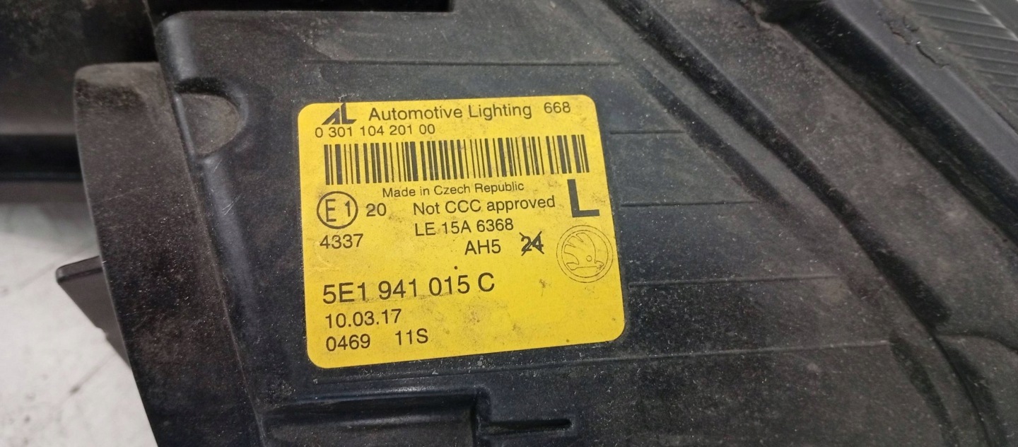 Frontscheinwerfer Skoda Octavia 1U 5E1941015C LED Links Scheinwerfer Headlight - Thumbnail 7