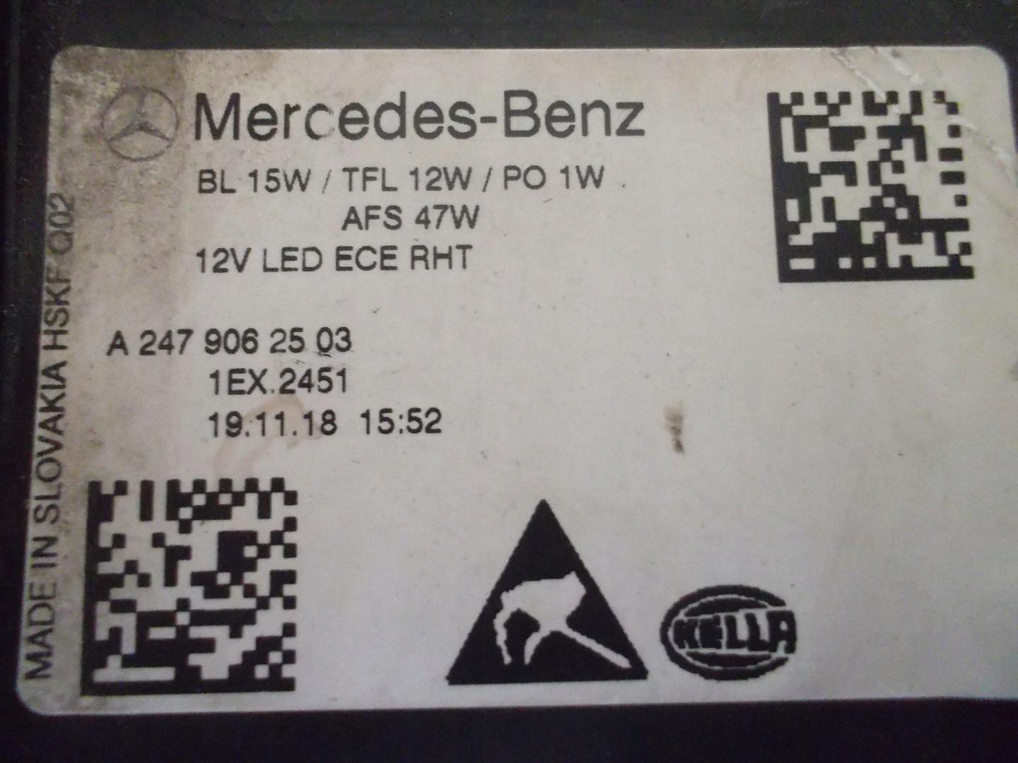 Frontscheinwerfer Mercedes-Benz B-Klasse W247 A2479062503 High Performance LED Links Headlight - Thumbnail 19