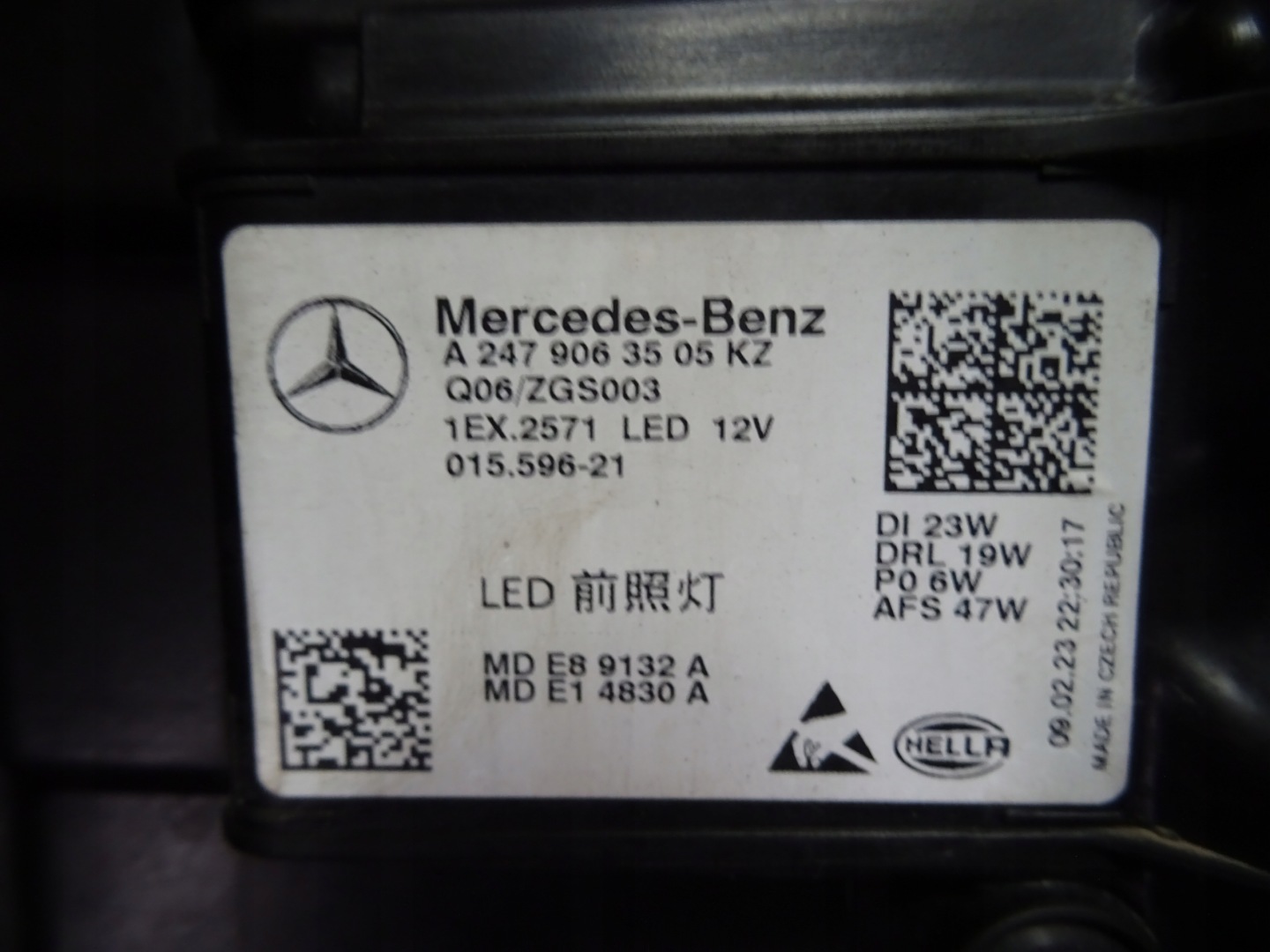 Frontscheinwerfer Mercedes-Benz GLA W247 A2479066301 High Performance LED Links Headlight - Thumbnail 1