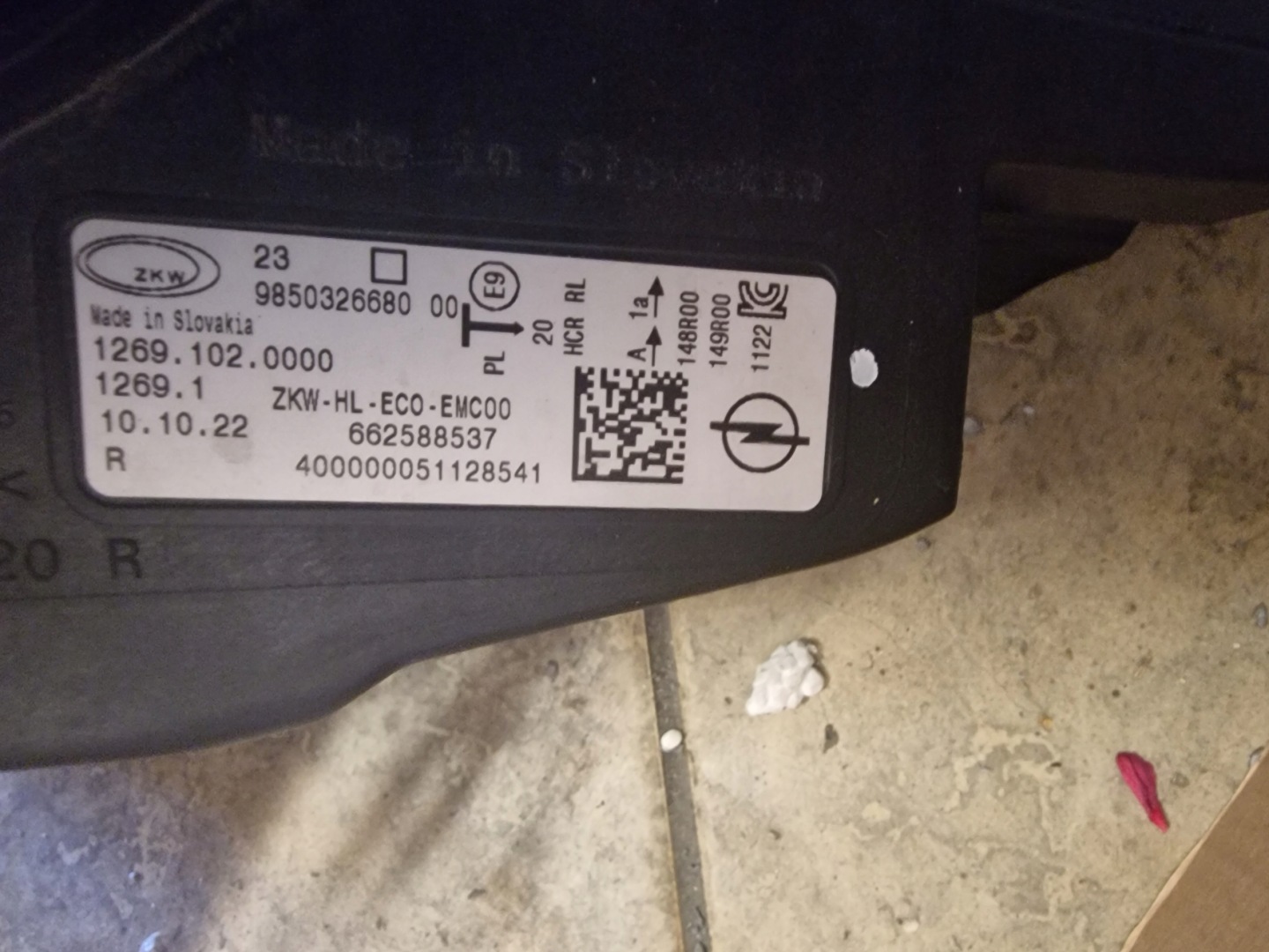Frontscheinwerfer Opel Astra 98503266 LED Links Scheinwerfer Headlight - Thumbnail 13