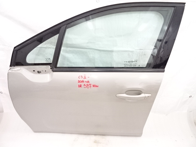 Citroen C3 Tür Vorne Links SUV Door Porta Porte - Thumbnail 1