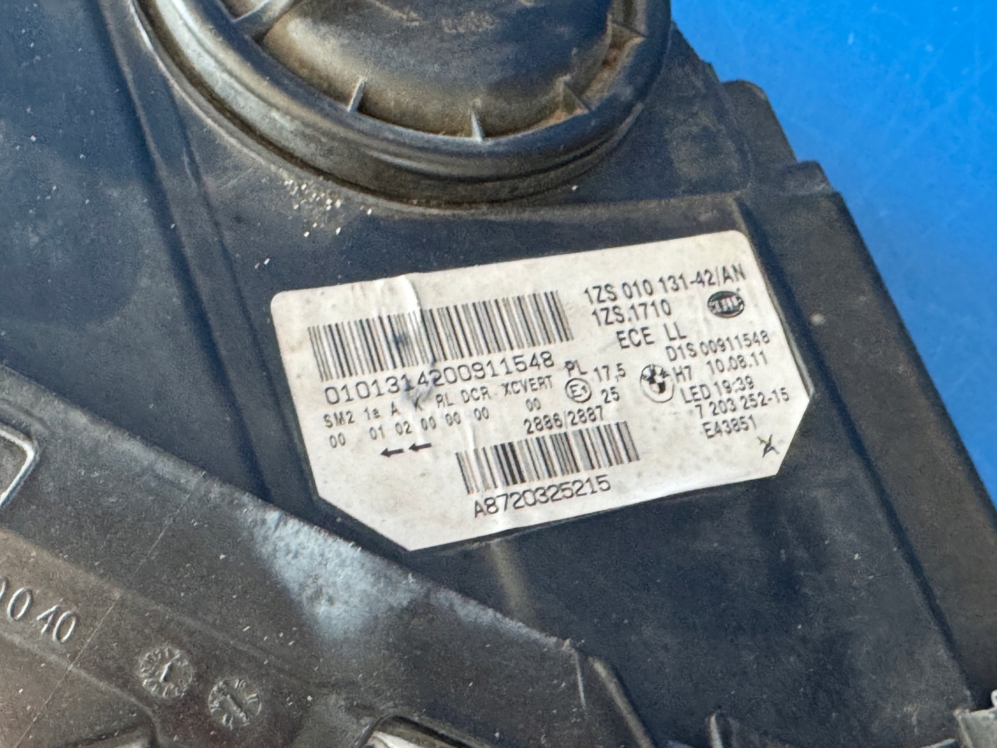 Frontscheinwerfer BMW 5 F11 7203252 Bi-Xenon Links Scheinwerfer Headlight - Thumbnail 11