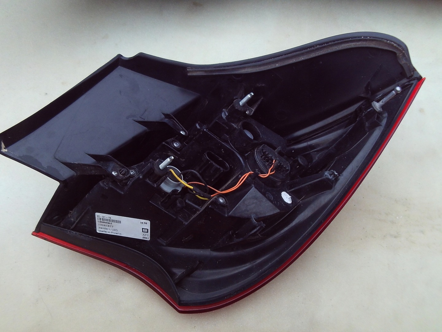 Opel Astra Rückleuchte Rearlamp - Thumbnail 7