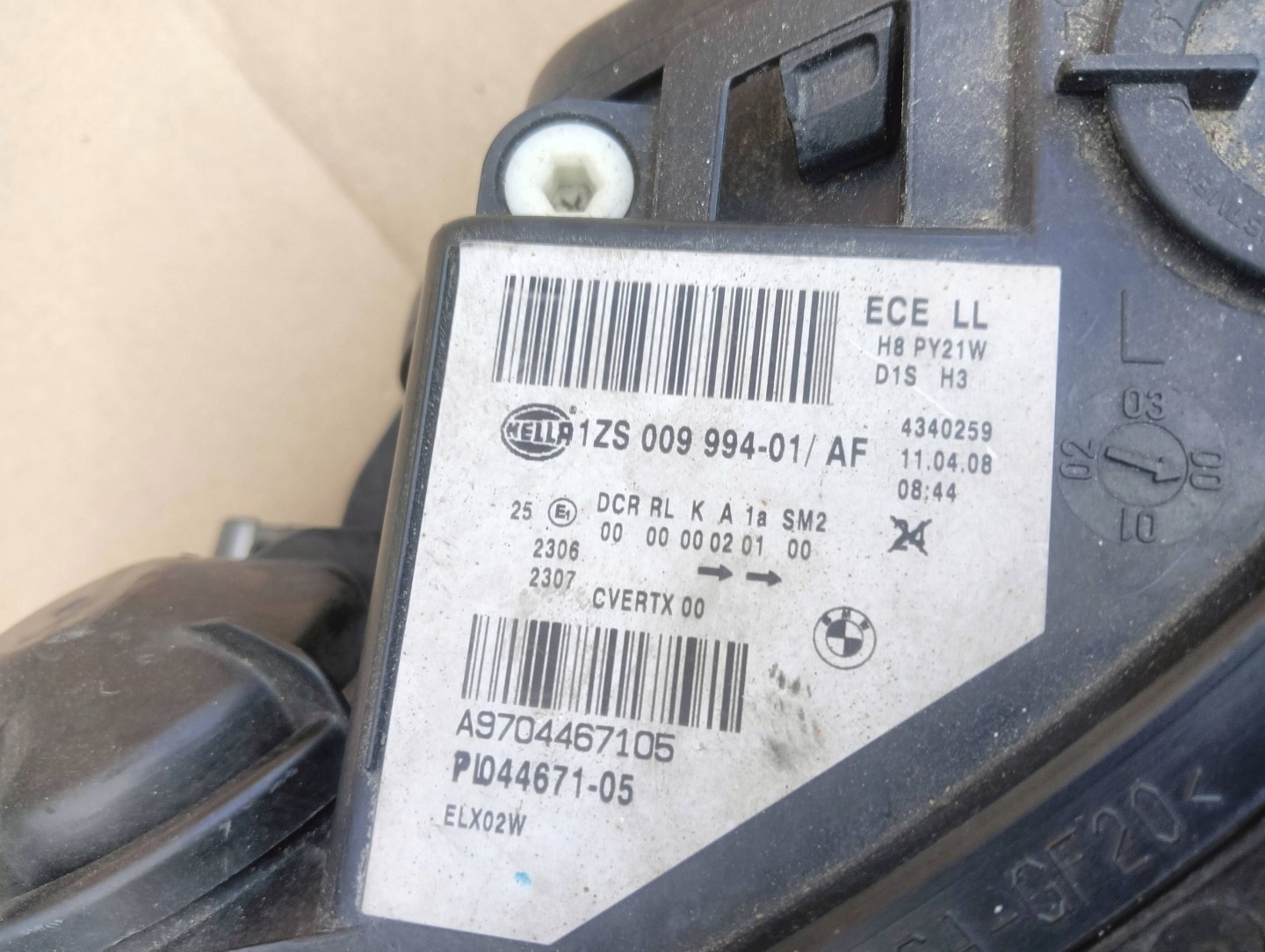Frontscheinwerfer BMW 5 E61 Facelift Bi-Xenon Links Scheinwerfer Headlight - Thumbnail 11