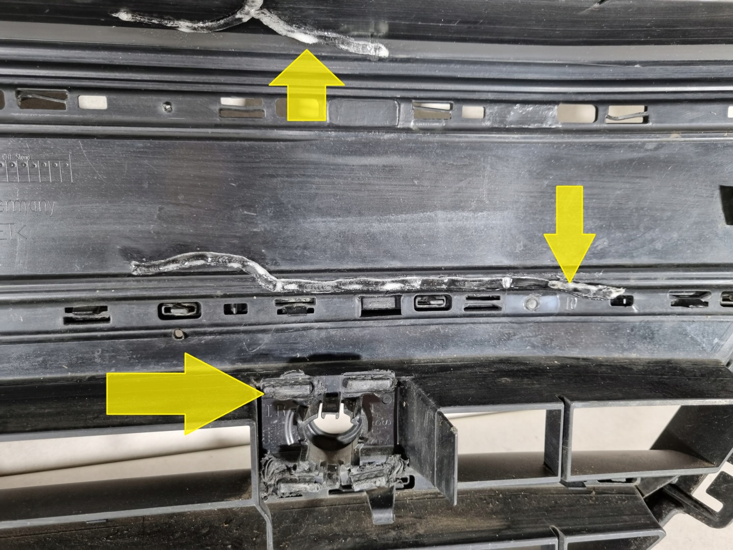 Audi A7 Kühlergrill FRONTGRILL Kühlergitter 4K8853653D - Thumbnail 9