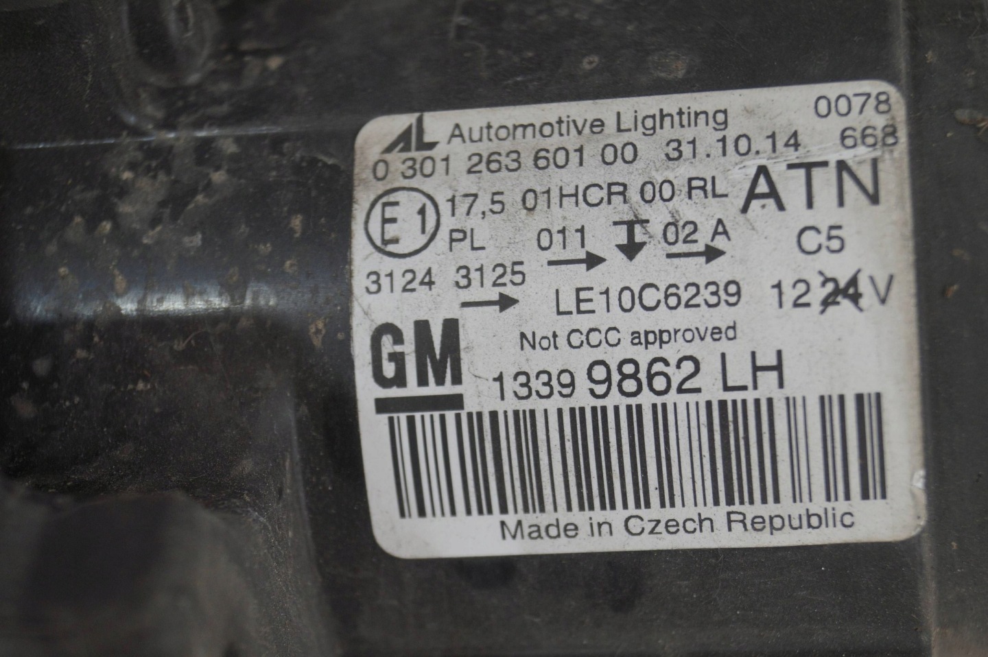 Frontscheinwerfer Opel Zafira 13399862 LED Links Scheinwerfer Headlight - Thumbnail 8
