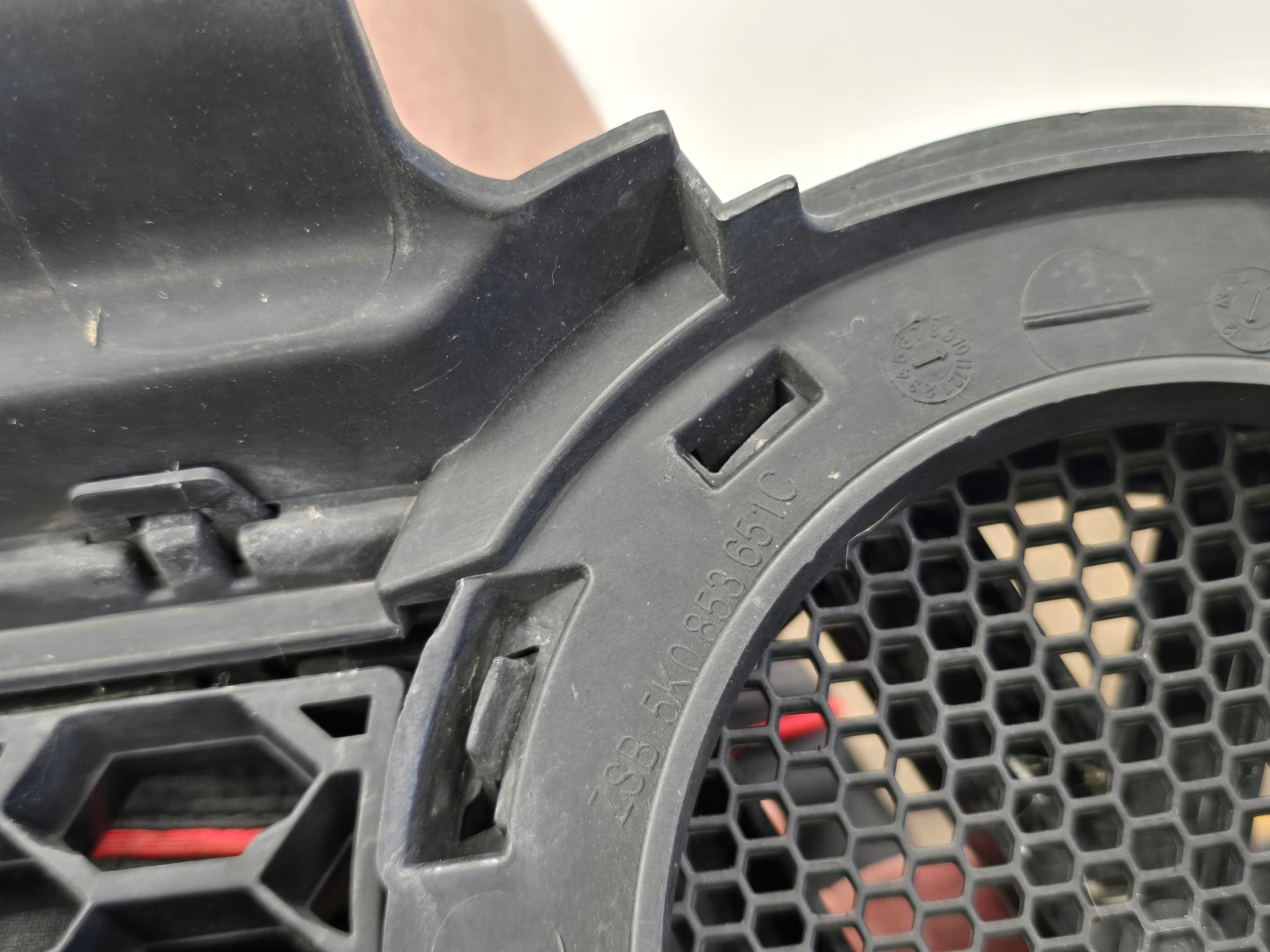 VW Golf V Kühlergrill FRONTGRILL Kühlergitter 5K0853653C - Thumbnail 12
