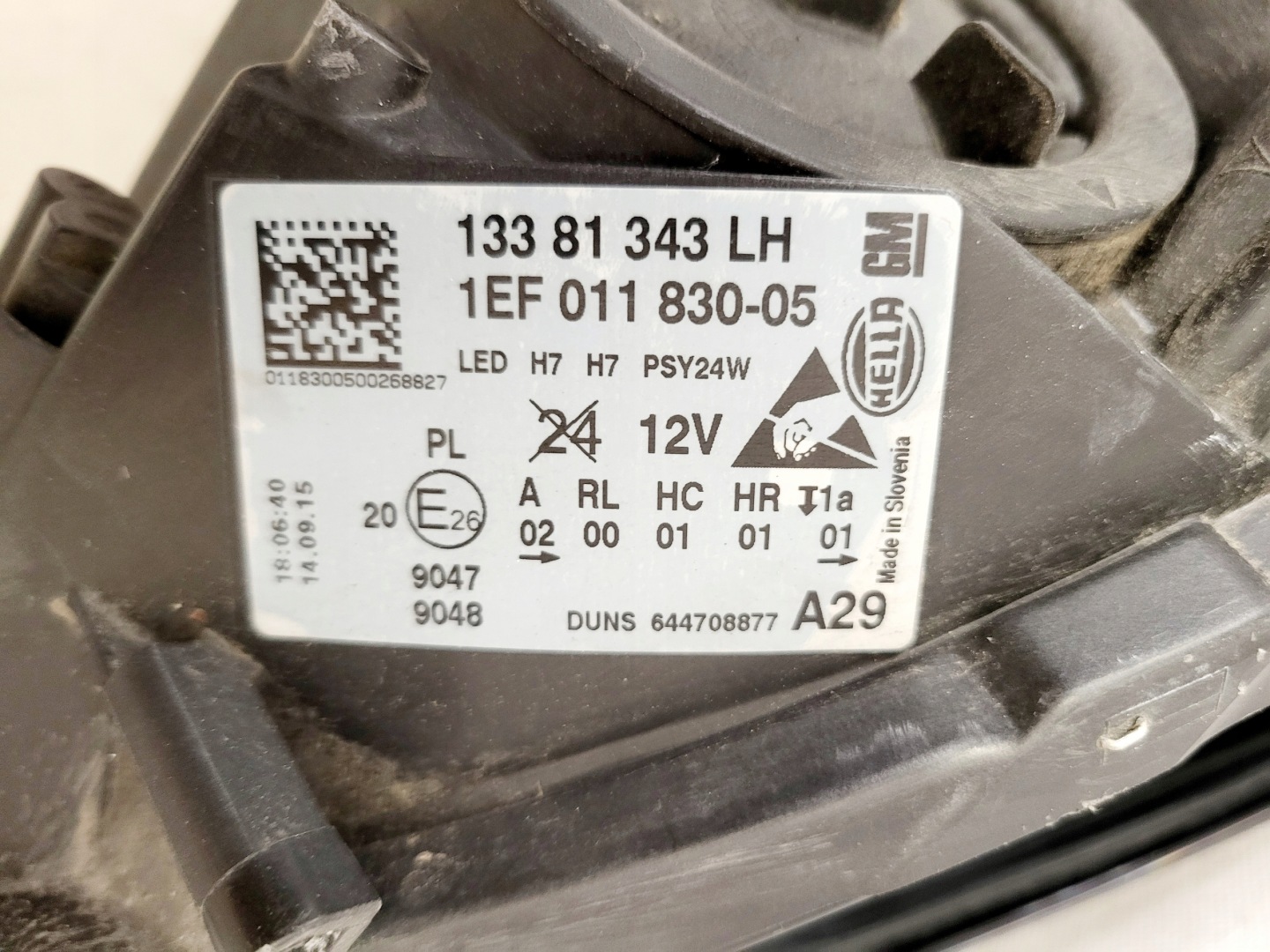 Frontscheinwerfer Opel Corsa 13381343 LED Links Scheinwerfer Headlight - Thumbnail 11
