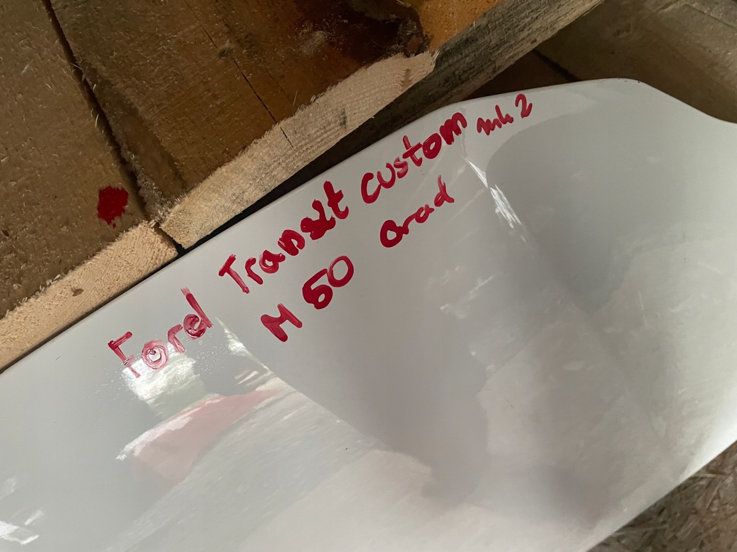 Motorhaube Ford Transit Custom 2 Mk2 Bonnet Hood - Thumbnail 6