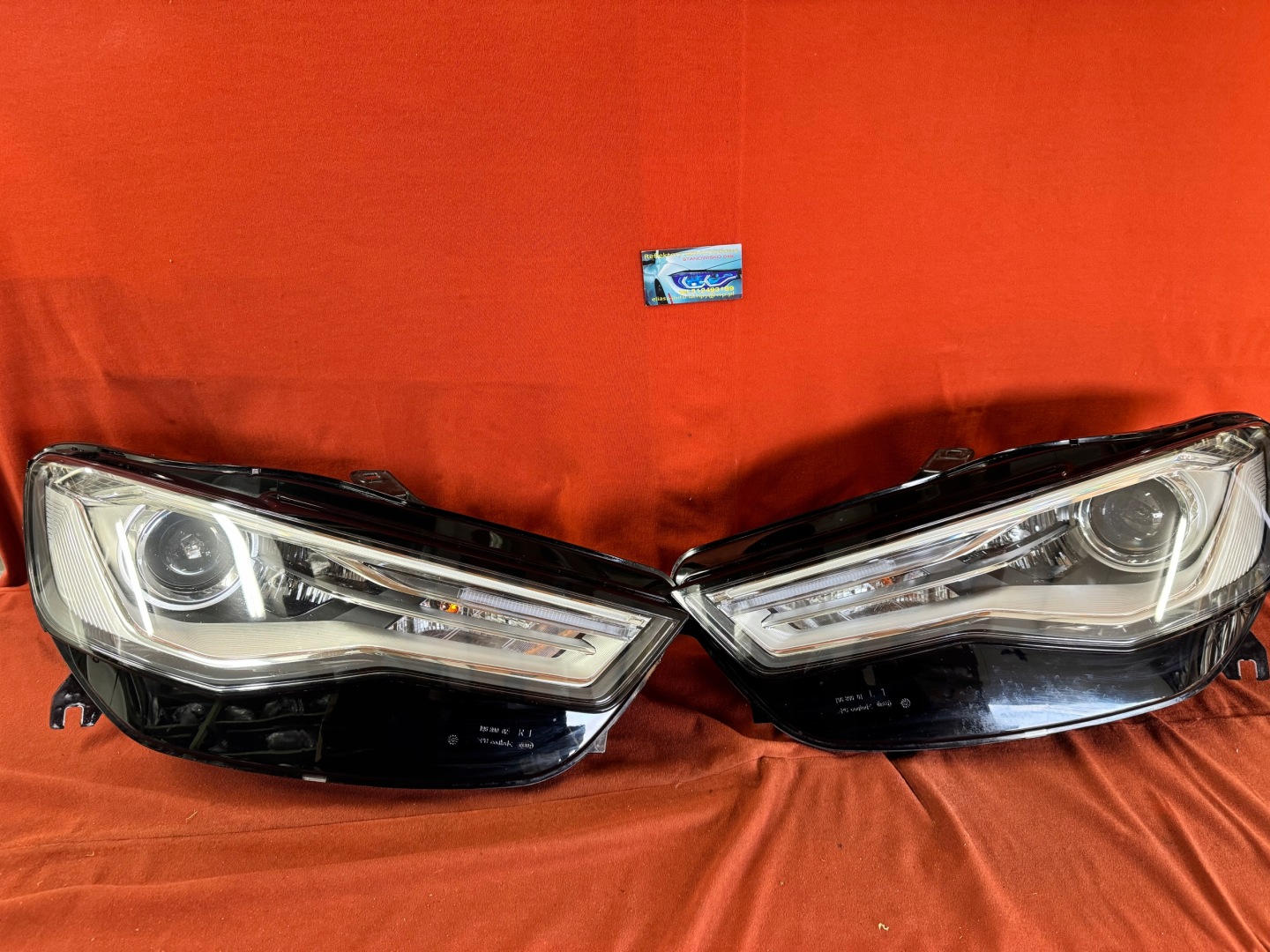 Frontscheinwerfer Audi A6 4G0941006F Facelift Xenon Links Scheinwerfer Headlight - Thumbnail 1
