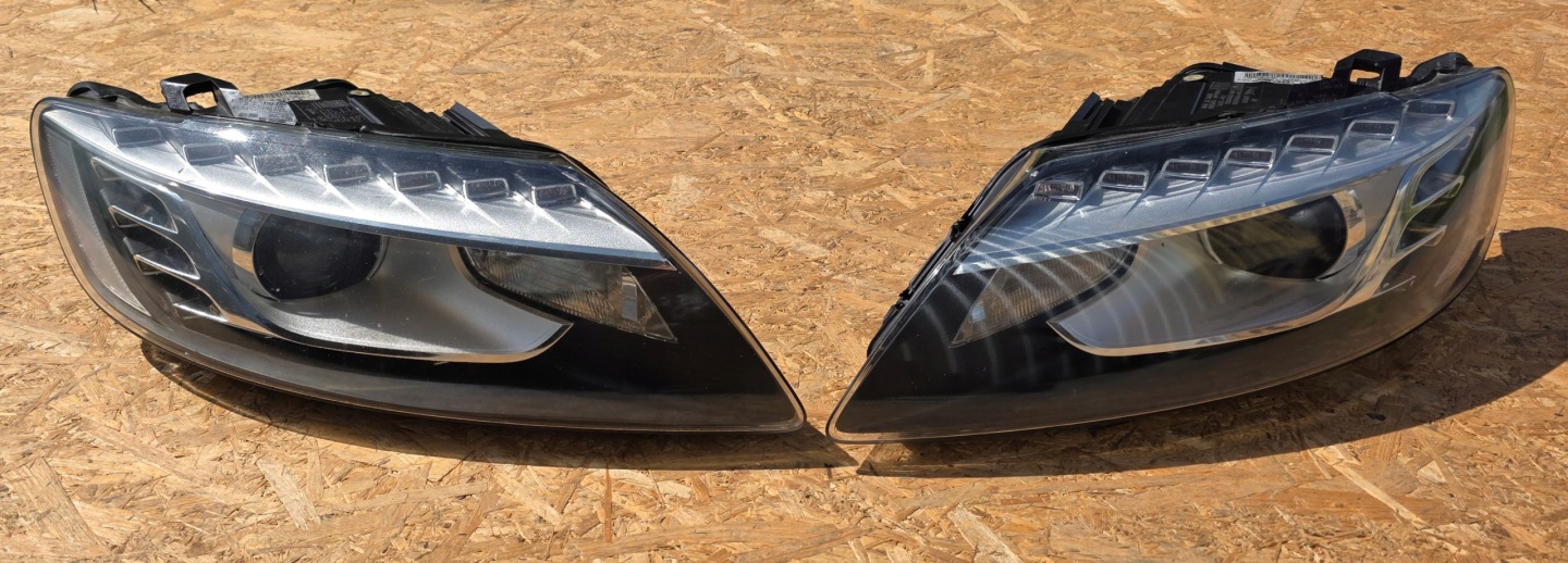 Frontscheinwerfer Audi Q7 Facelift Xenon Links Scheinwerfer Headlight - Thumbnail 1