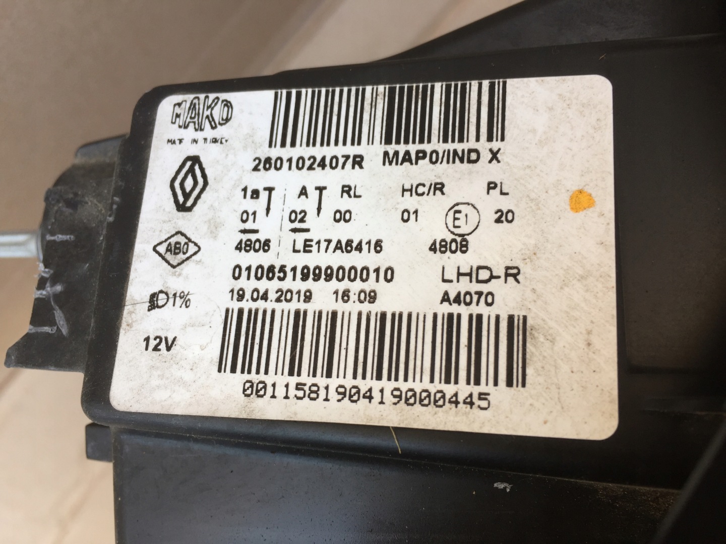 Frontscheinwerfer Renault Clio X98 260102407R LED Rechts Scheinwerfer Headlight - Thumbnail 5