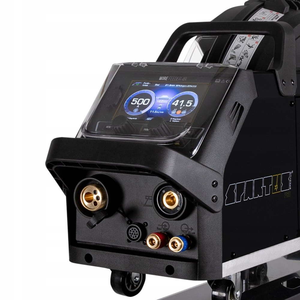 Spawarka SPARTUS ProMIG 5000 400V 500A PRZEWÓD MIG 501 4B 4M CHŁODNICA 