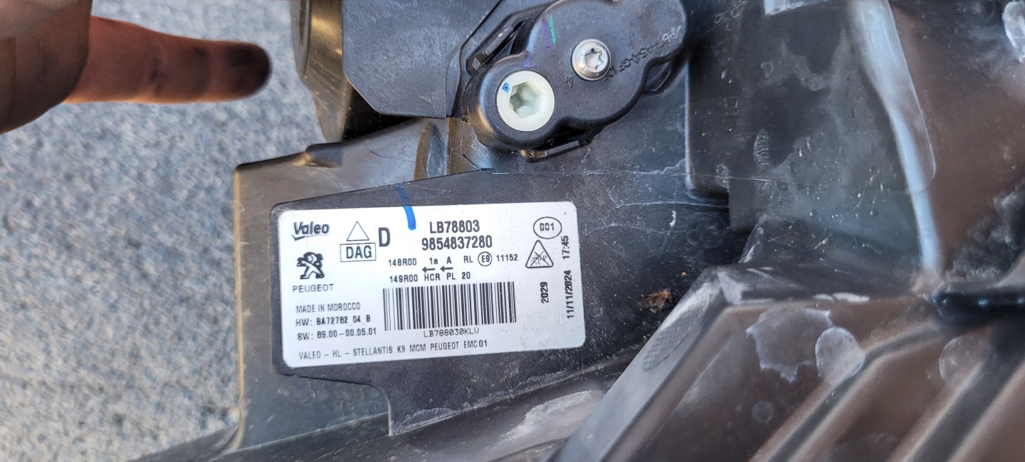 Frontscheinwerfer Peugeot Rifter E 9854782680 LED Links Scheinwerfer Headlight - Thumbnail 6
