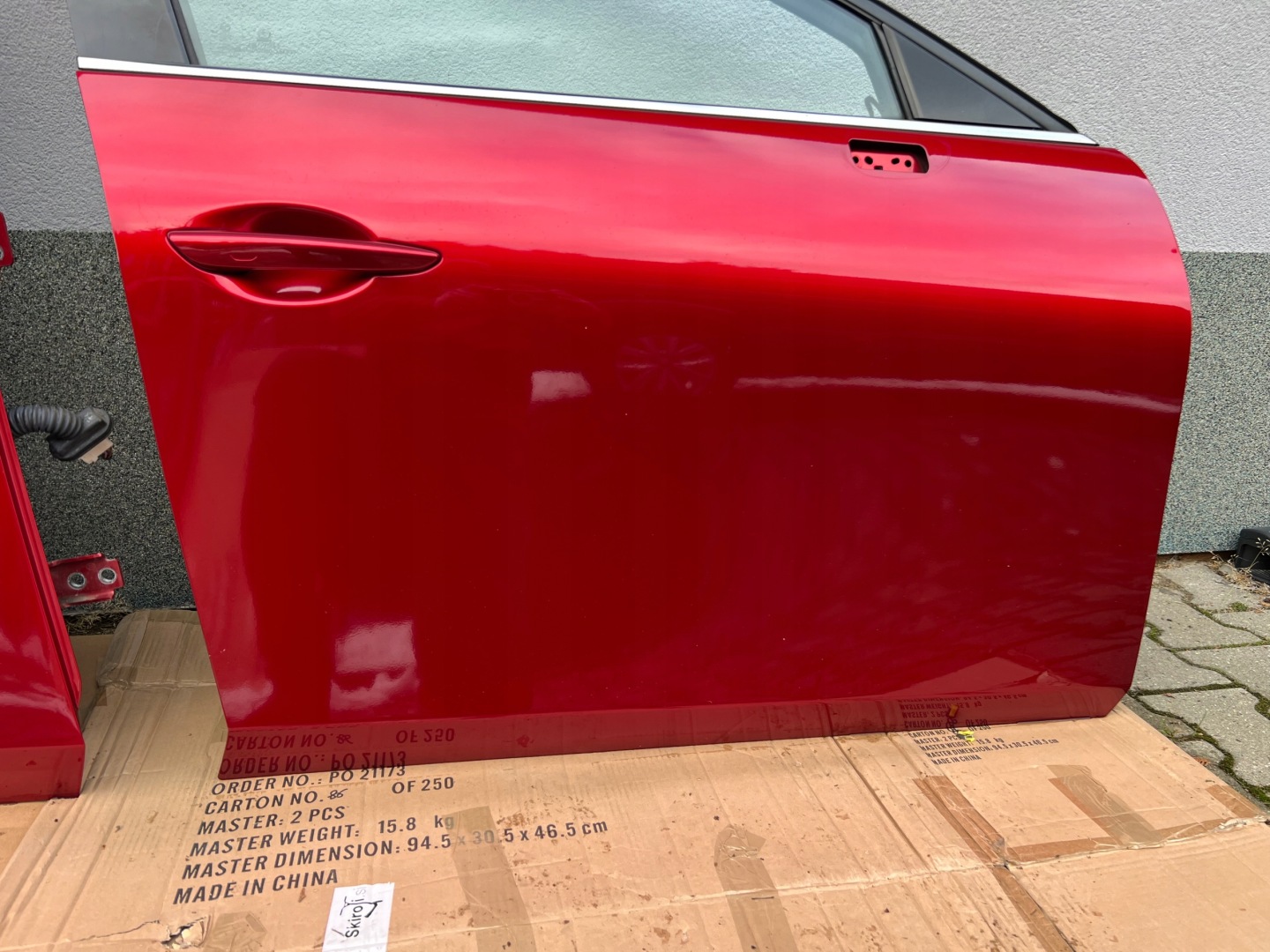 Mazda 3 BP Tür Hinten Rechts Door Porta Porte - Thumbnail 3