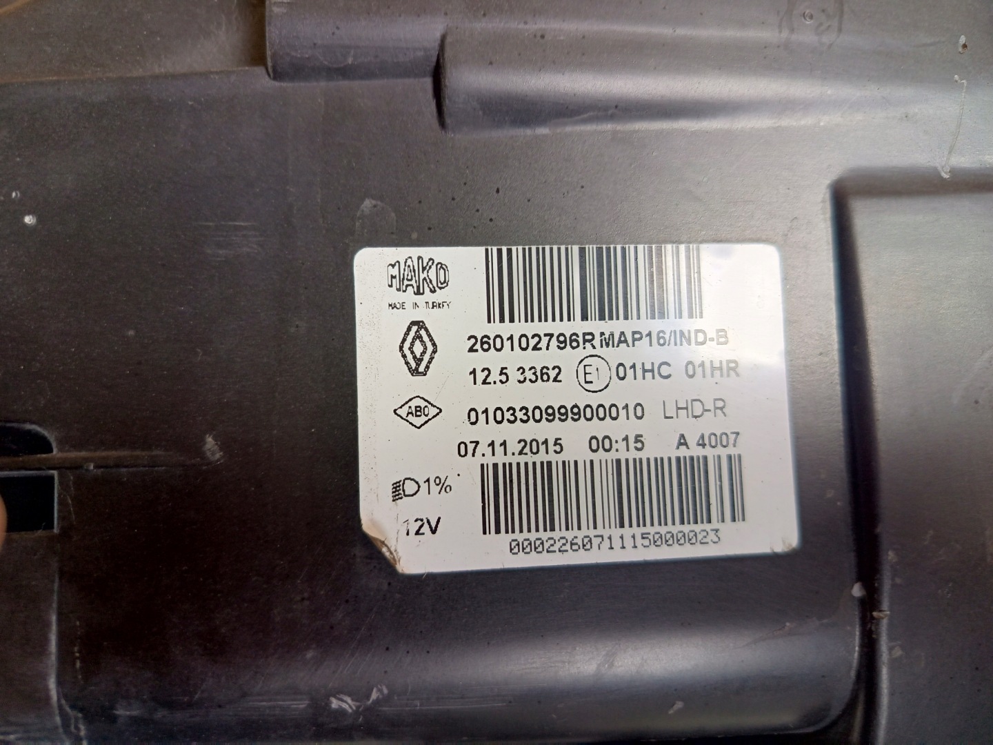 Frontscheinwerfer Renault Clio X98 260102796R LED Rechts Scheinwerfer Headlight - Thumbnail 8