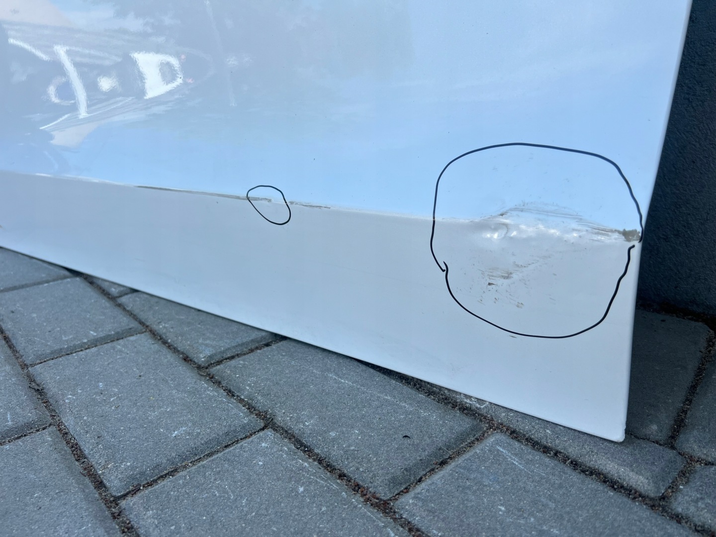 Tesla Model 3 003 Tür Vorne Links Door Porta Porte - Thumbnail 4