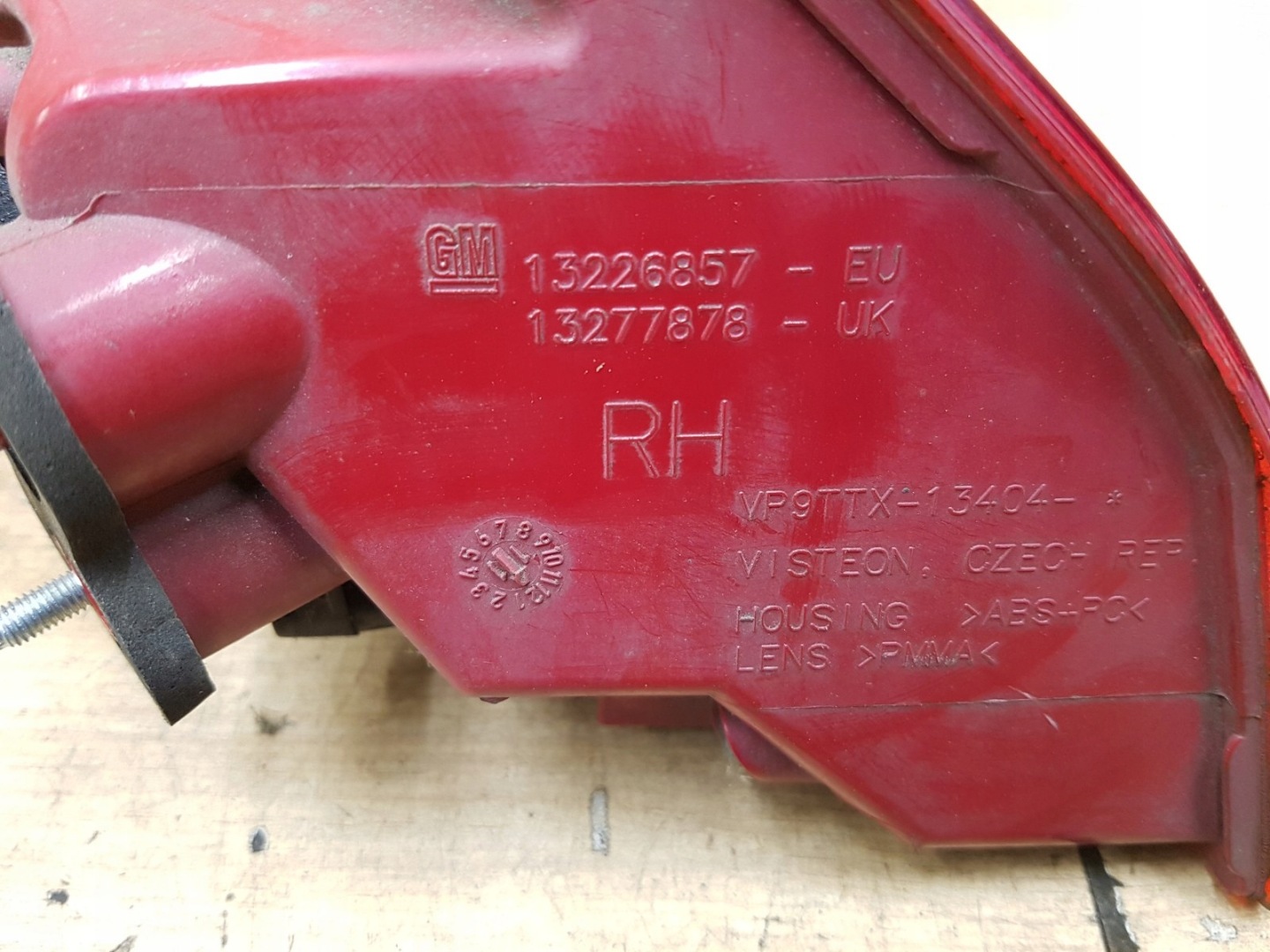 Opel Insignia Rückleuchte 13226857 Rearlamp - Thumbnail 3