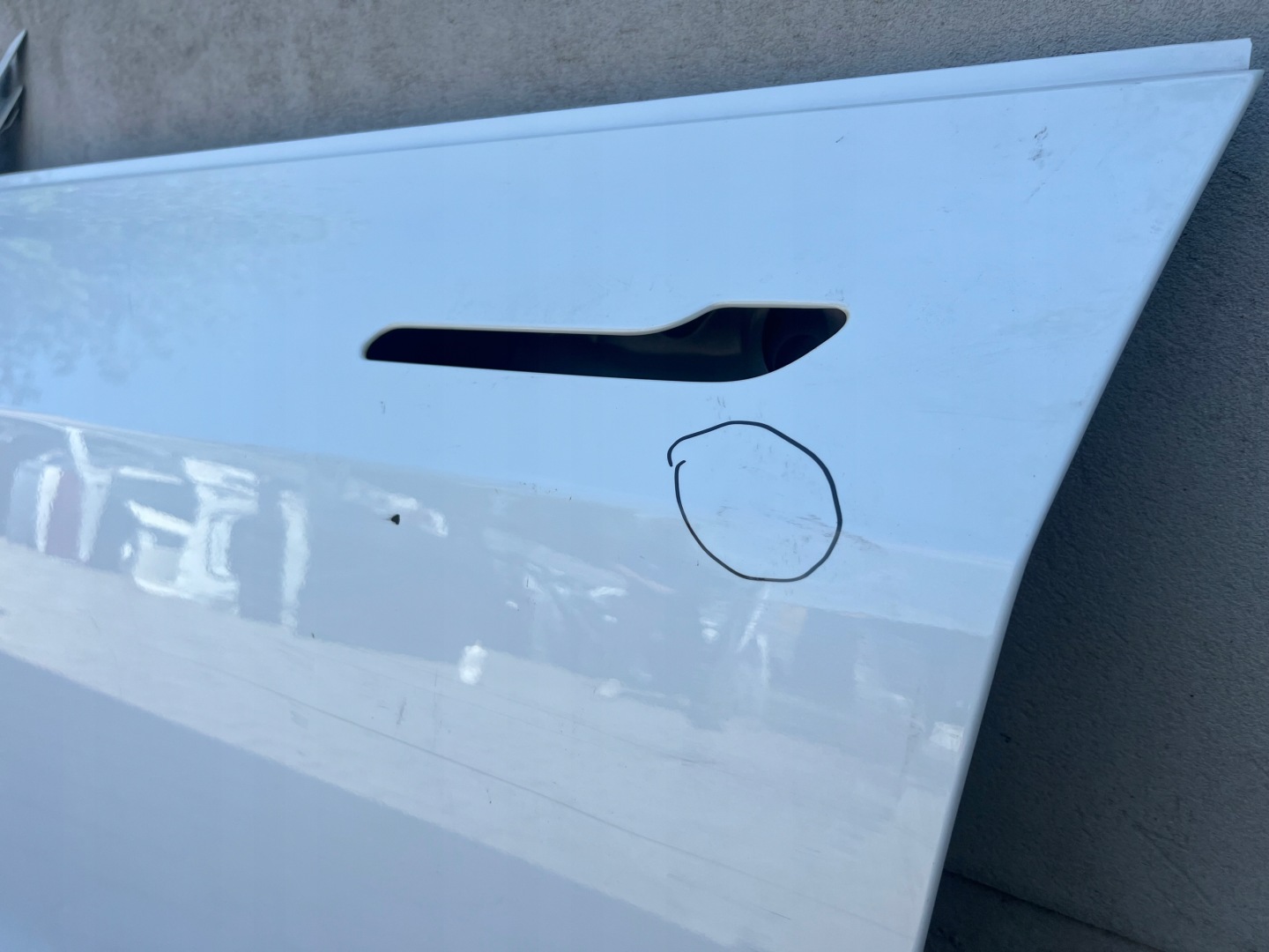 Tesla Model 3 003 Tür Vorne Links Door Porta Porte - Thumbnail 2