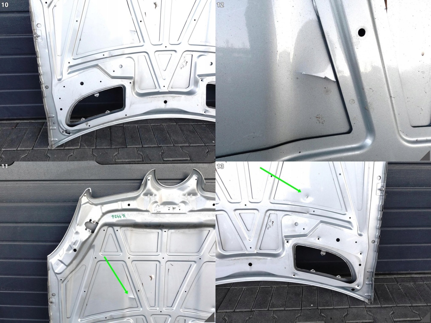 Motorhaube Mercedes-Benz SLK-Klasse W171 Bonnet A1718800057 Hood - Thumbnail 11