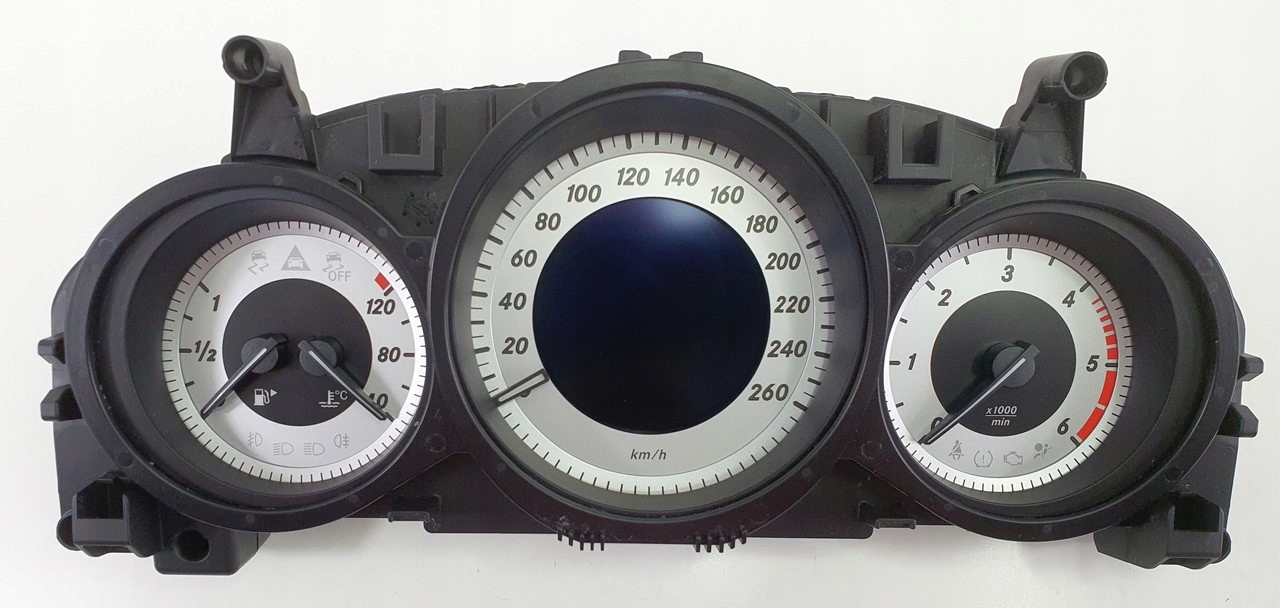 Mercedes-Benz C-Klasse W204 A2049002408 Screen Kombiinstrument Tacho - Thumbnail 1