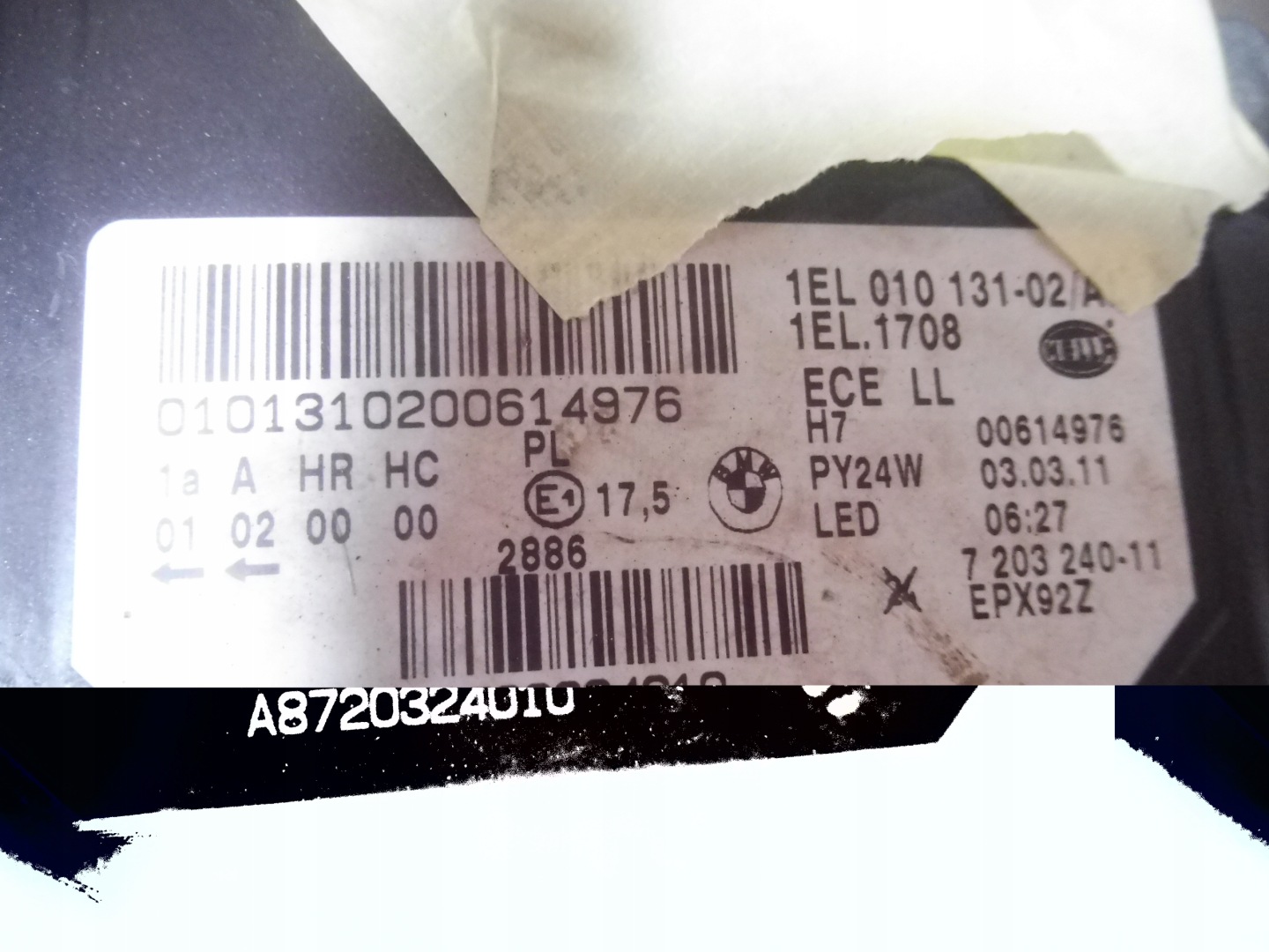 Frontscheinwerfer BMW 5 F11 7203240 LED Links Scheinwerfer Headlight - Thumbnail 2