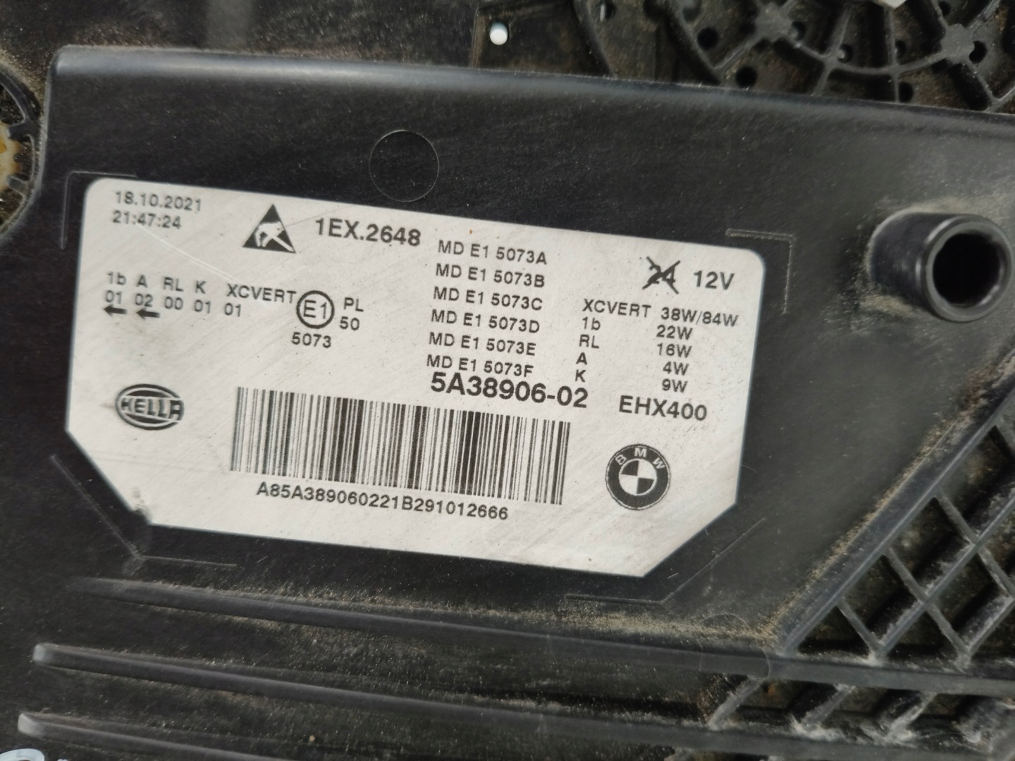 Frontscheinwerfer BMW 6 E64 5A38906 Facelift Laser Rechts Scheinwerfer Headlight - Thumbnail 11