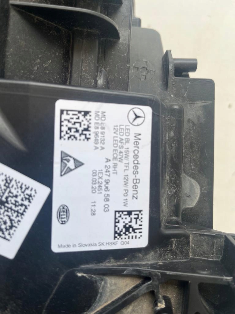 Frontscheinwerfer Mercedes-Benz B-Klasse W247 A2479065803 LED Rechts Headlight - Thumbnail 11