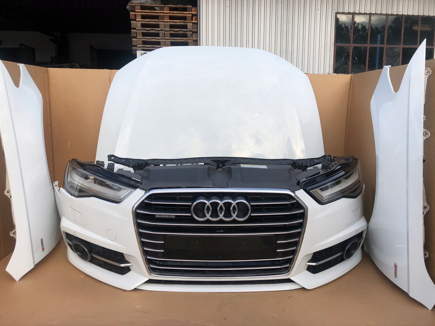 Motorhaube Audi A6 Bonnet Hood - Thumbnail 8