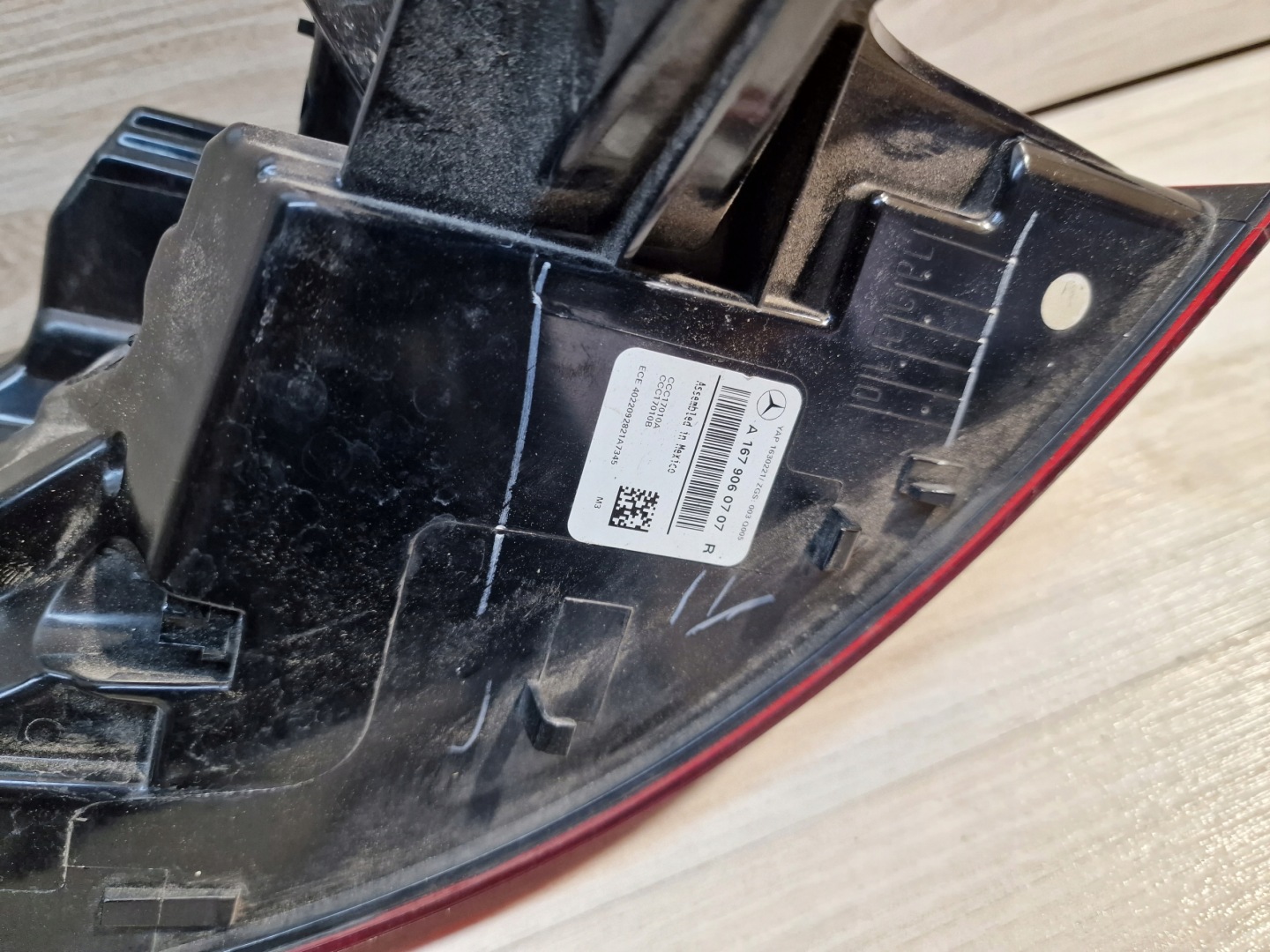 Mercedes-Benz GLE W167 Rückleuchte A1679060707 Rearlamp - Thumbnail 7